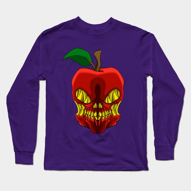 Poison Apple Long Sleeve T-Shirt by Viking_Studio